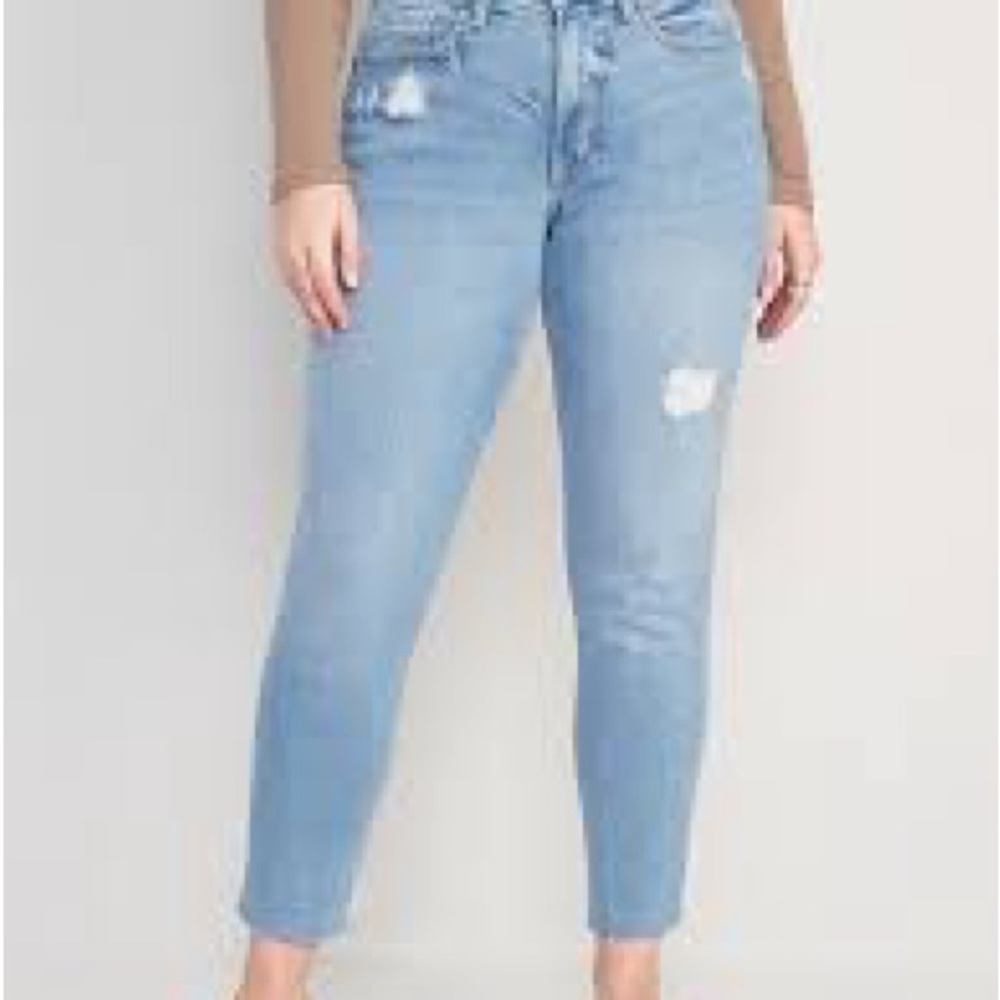 Old Navy Women's Light Blue Cropped Jeans